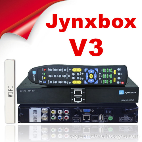 Jynxbox Ultra HD V3 HD with Jb200 and WiFi Jynxbox V3